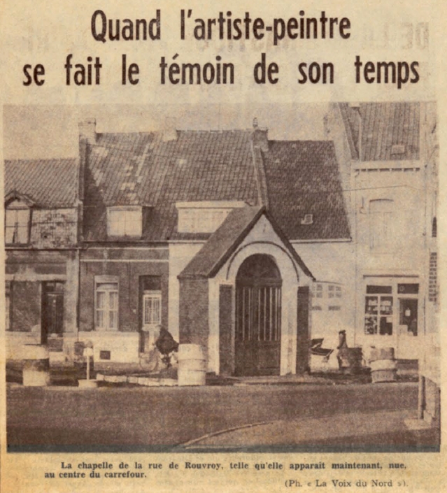 extrait de l'article de la Voix du Nord du 13 janvier 1973