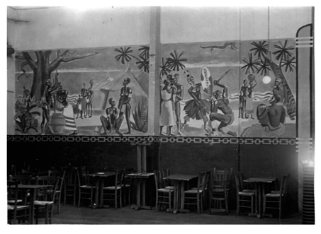 La fresque de l'Afrique