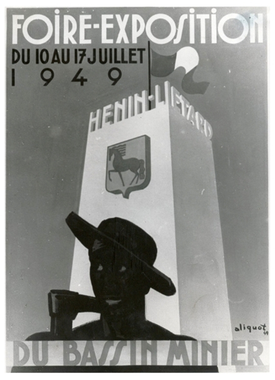 Foire exposition du bassin minier - Affiche - 1949