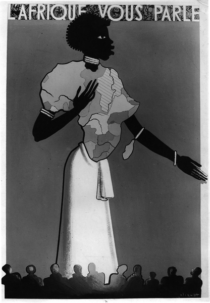 L'Afrique vous parle - Affiche - 1956