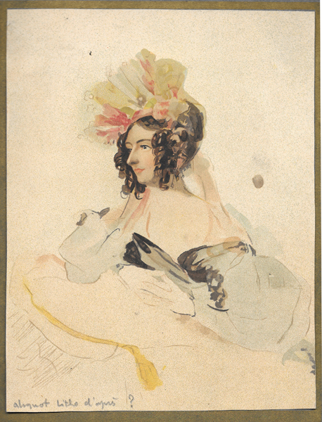 1930/31 - lithographie 4 (19/24,5 cm), Signée : Aliquot litho d'après ?