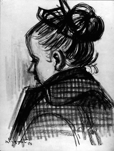 Le chignon - 1954
