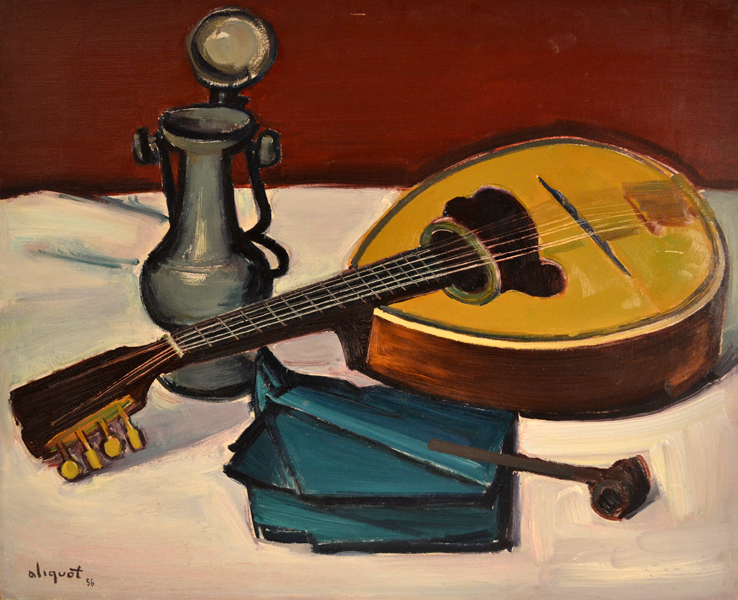 Nature morte à la mandole - 1956