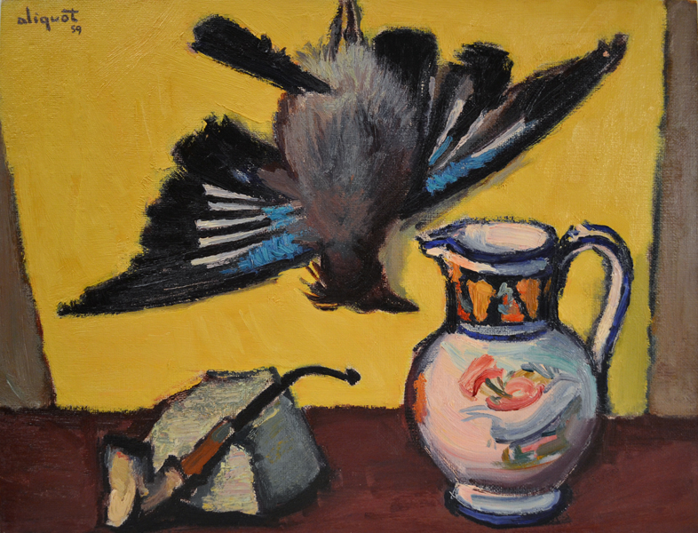 Nature morte à l'oiseau - 1959