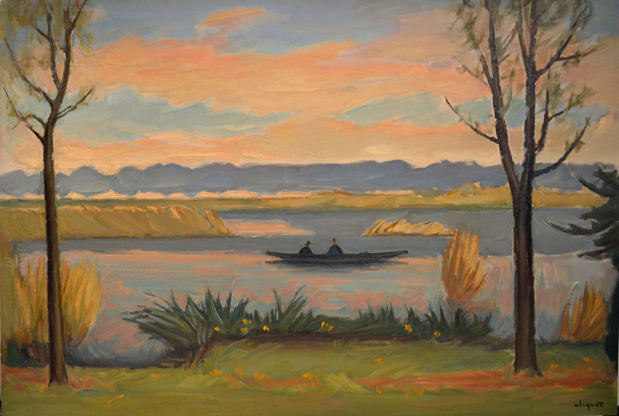 Vue du marais d'Arleux - 1961