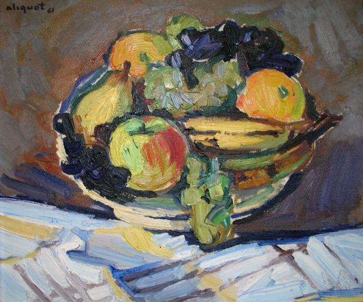 Coupe de fruits - 1961