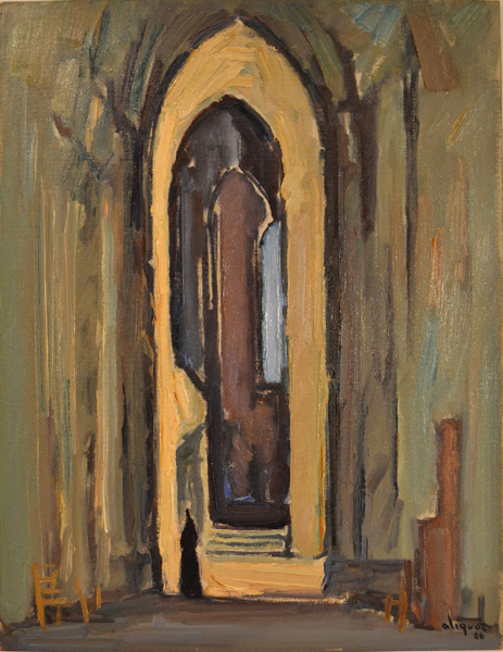 Le Chœur - 1966 - Huile