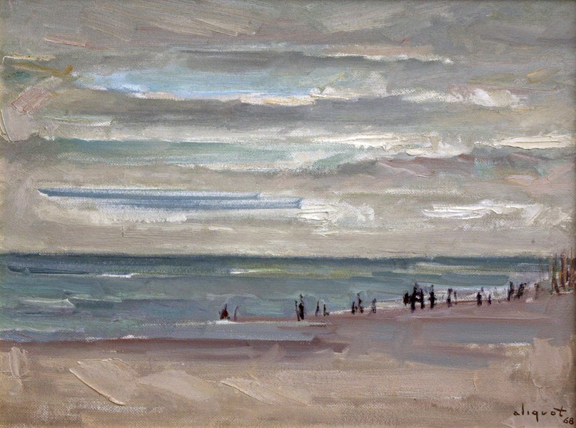 Plage du Touquet - 1968