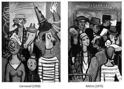 Carnaval - 1958, Métro - 1975 - lignes de construction