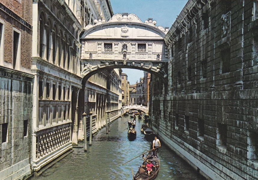 Le Pont des Soupirs - carte postale, archives Roger Aliquot